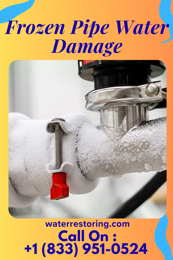 Frozen Pipe Water Damage in Englewood, NJ